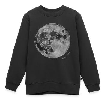 MOND - Kinder Premium Organic Sweatshirt - Schwarz - Vorne - AI Model Kid Female (0cm)