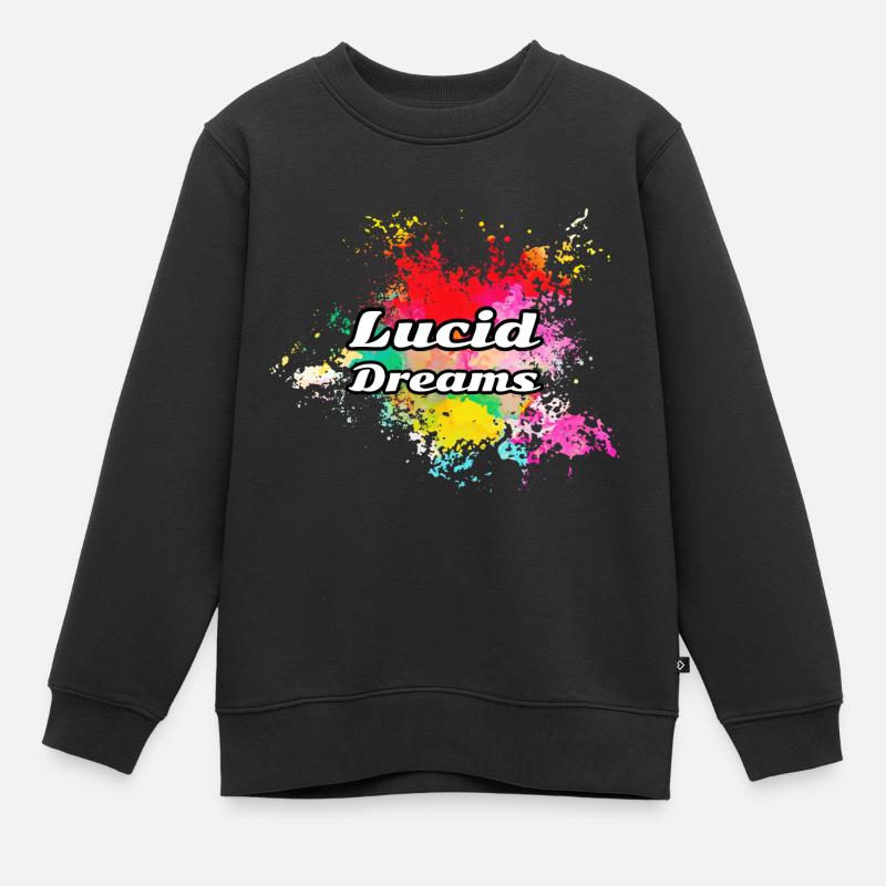 Lucid dreams - Kids Premium Organic Sweatshirt - black