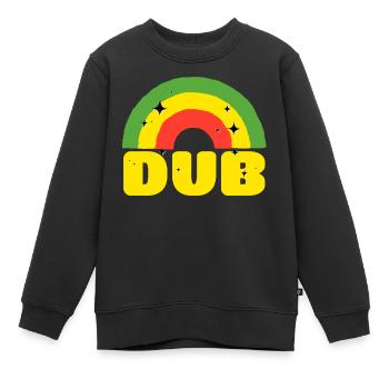 Dub Reggea - Kinder Premium Organic Sweatshirt - Schwarz - Vorne - AI Model Kid Female (0cm)