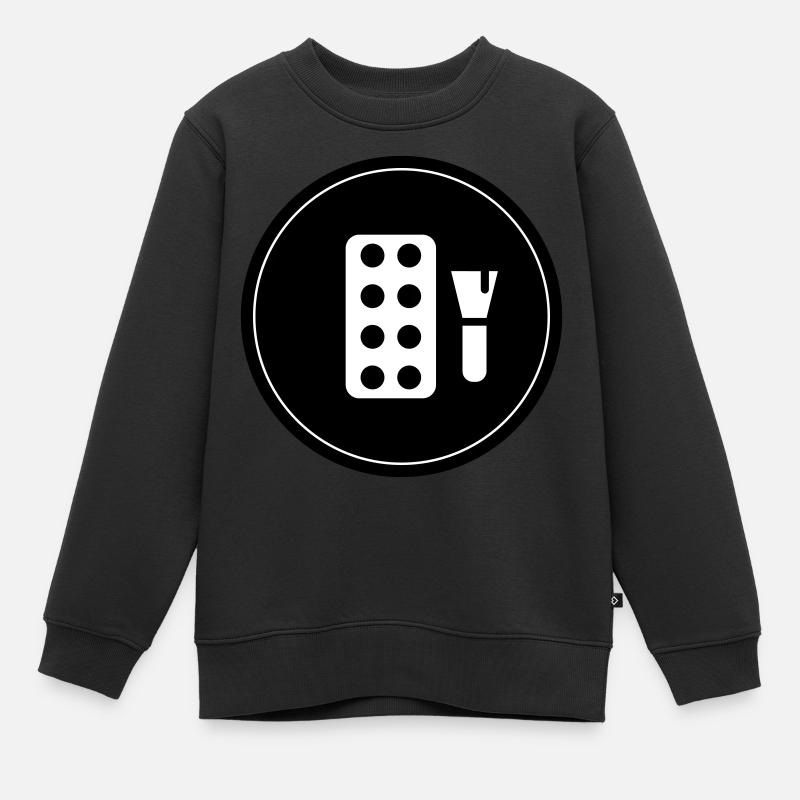 Make Up Cosmetics - Kids Premium Organic Sweatshirt - black