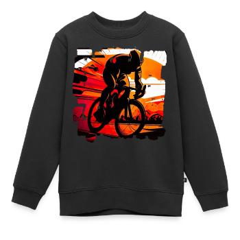 Es gibt verschiedene Arten von Radrennen - Kinder Premium Organic Sweatshirt - Schwarz - Vorne - AI Model Kid Female (0cm)