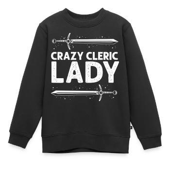 RPG en direct pour PNJ et RPG - Sweat Premium enfant bio - noir - Devant - AI Model Kid Female (0cm)