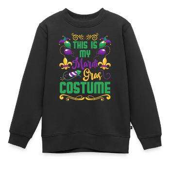 Festival de rue du carnaval - Sweat Premium enfant bio - noir - Devant - AI Model Kid Female (0cm)