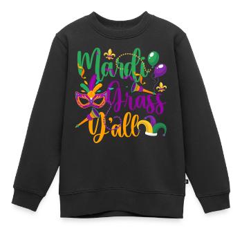 Tradition de célébration du défilé du parti - Sweat Premium enfant bio - noir - Devant - AI Model Kid Female (0cm)