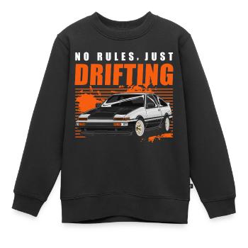 Driften Ringtool Drift - Kinder Premium Organic Sweatshirt - Schwarz - Vorne - AI Model Kid Female (0cm)