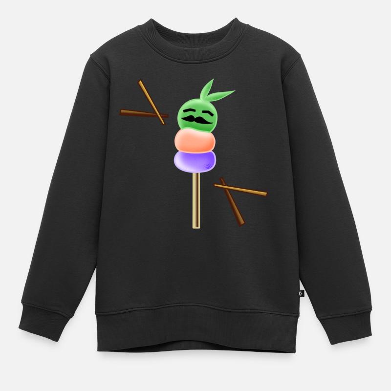 Brochette De Pousse ! - Sweat Premium enfant bio - noir