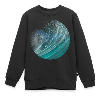 Pferde reiten ist Pferdeliebe für das Pferd - Kinder Premium Organic Sweatshirt - Schwarz - Vorne - AI Model Kid Female (0cm)