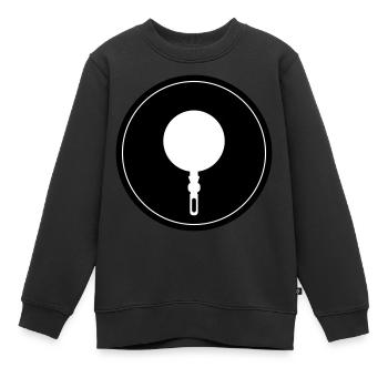 Pfanne Küche Chef - Kinder Premium Organic Sweatshirt - Schwarz - Vorne - AI Model Kid Female (0cm)