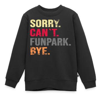 snowboarder "snowboard-funpark" softboots - Kinder Premium Organic Sweatshirt - Schwarz - Vorne - AI Model Kid Female (0cm)
