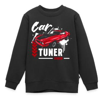 Auto Leistung Schrauber Kfz - Kinder Premium Organic Sweatshirt - Schwarz - Vorne - AI Model Kid Female (0cm)