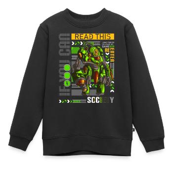 PC Nerd Zocker Gamepad - Kinder Premium Organic Sweatshirt - Schwarz - Vorne - AI Model Kid Female (0cm)