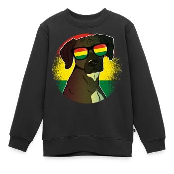 Bolivien - Kinder Premium Organic Sweatshirt - Schwarz - Vorne - AI Model Kid Female (0cm)