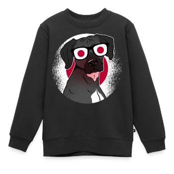 Japan - Kinder Premium Organic Sweatshirt - Schwarz - Vorne - AI Model Kid Female (0cm)