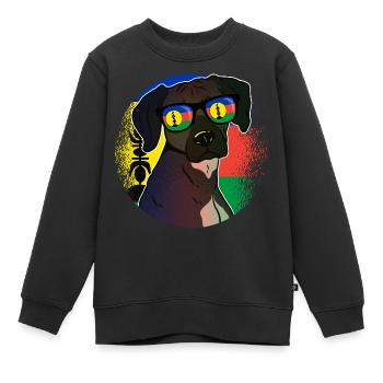 Neukaledonien - Kinder Premium Organic Sweatshirt - Schwarz - Vorne - AI Model Kid Female (0cm)