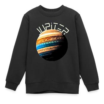 Jupiter - Kinder Premium Organic Sweatshirt - Schwarz - Vorne - AI Model Kid Female (0cm)