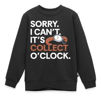 Watch Lovers Hobby Chronometer Movement - Kids Premium Organic Sweatshirt - black - Front - AI Model Kid Female (0cm)