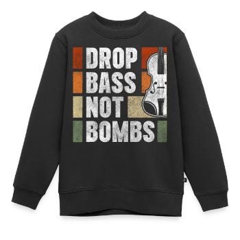 École de musique des musiciens Musikverein - Sweat Premium enfant bio - noir - Devant - AI Model Kid Female (0cm)