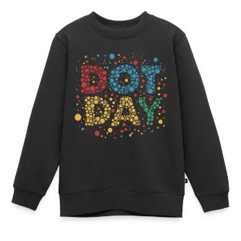 JOURNÉE DU POINT DE VUE - Sweat Premium enfant bio - noir - Devant - AI Model Kid Female (0cm)