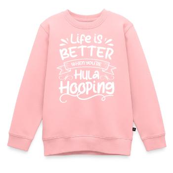 Danse Mature Fun - Sweat Premium enfant bio - rose - Devant - AI Model Kid Female (0cm)