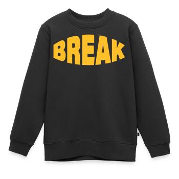 CASSER - Sweat Premium enfant bio - noir - Devant - AI Model Kid Female (0cm)
