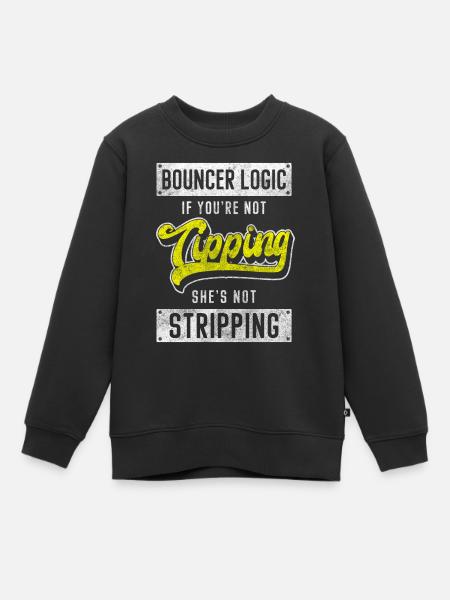 Protection du service de sécurité - Sweat Premium enfant bio - noir