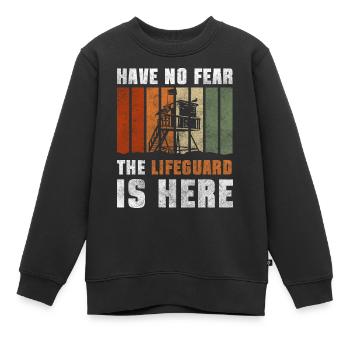 Nageurs Hobby Bouée de sauvetage Piscine extérieure - Sweat Premium enfant bio - noir - Devant - AI Model Kid Female (0cm)