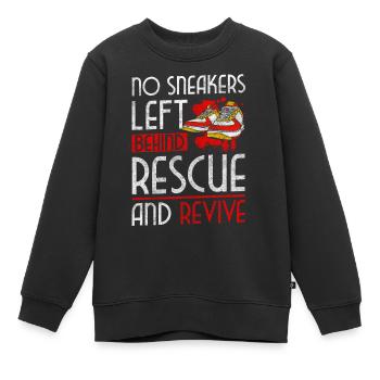 Schuhliebhaber Einkauf Trend - Kinder Premium Organic Sweatshirt - Schwarz - Vorne - AI Model Kid Female (0cm)