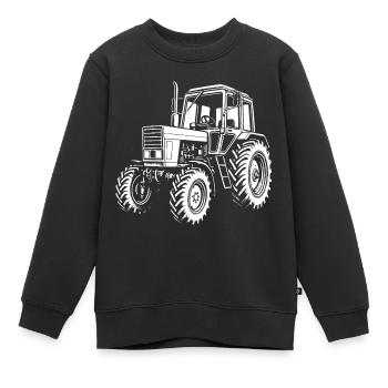 MTS Klassiker - Kinder Premium Organic Sweatshirt - Schwarz - Vorne - AI Model Kid Female (0cm)