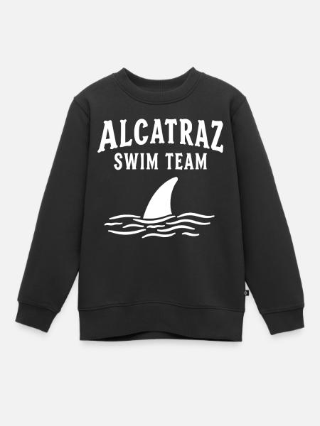 Alcatraz Schwimmteam Ironie Spruch - Kinder Premium Organic Sweatshirt - Schwarz