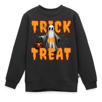 BONBONS OU SORT - Sweat Premium enfant bio - noir - Devant - AI Model Kid Female (0cm)