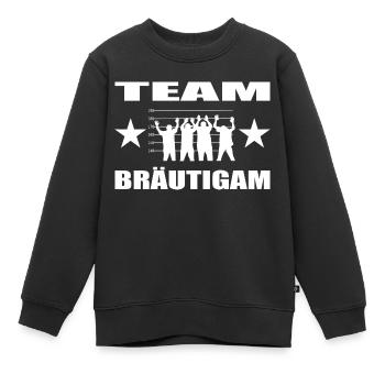 Junggesellenabschied - Kinder Premium Organic Sweatshirt - Schwarz - Vorne - AI Model Kid Female (0cm)