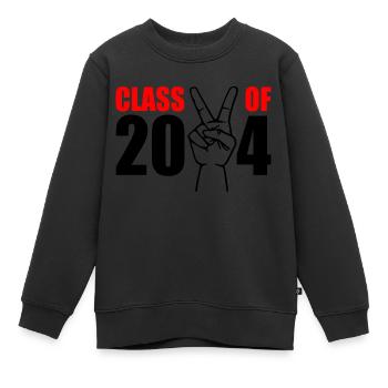 Class of 2024 - Kinder Premium Organic Sweatshirt - Schwarz - Vorne - AI Model Kid Female (0cm)