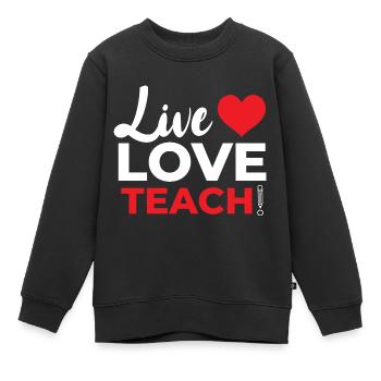 Lehrer Lehrerin Grundschulleher Oberschullehrer - Kinder Premium Organic Sweatshirt - Schwarz - Vorne - AI Model Kid Female (0cm)
