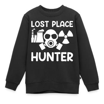 Lost Place Urban Places Geschenk - Kinder Premium Organic Sweatshirt - Schwarz - Vorne - AI Model Kid Female (0cm)