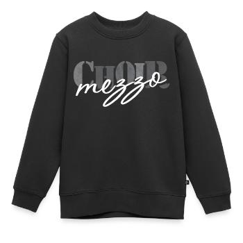 Choir - Mezzo-soprano singer - Kinder Premium Organic Sweatshirt - Schwarz - Vorne - AI Model Kid Female (0cm)