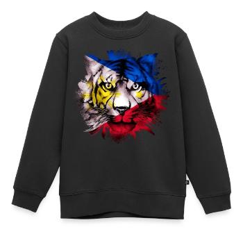 Philippines - Sweat Premium enfant bio - noir - Devant - AI Model Kid Female (0cm)