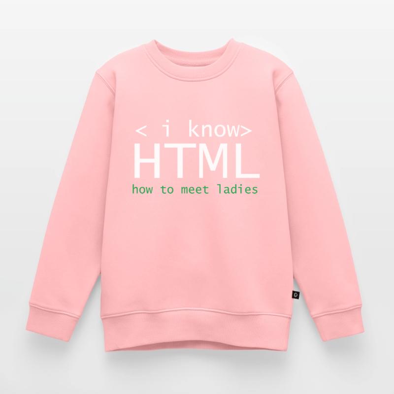 HTML Editor Hypertext Markup Language Web Document Sweat Premium enfant bio