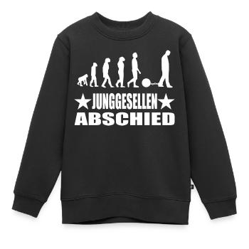 Junggesellenabschied - Kinder Premium Organic Sweatshirt - Schwarz - Vorne - AI Model Kid Female (0cm)