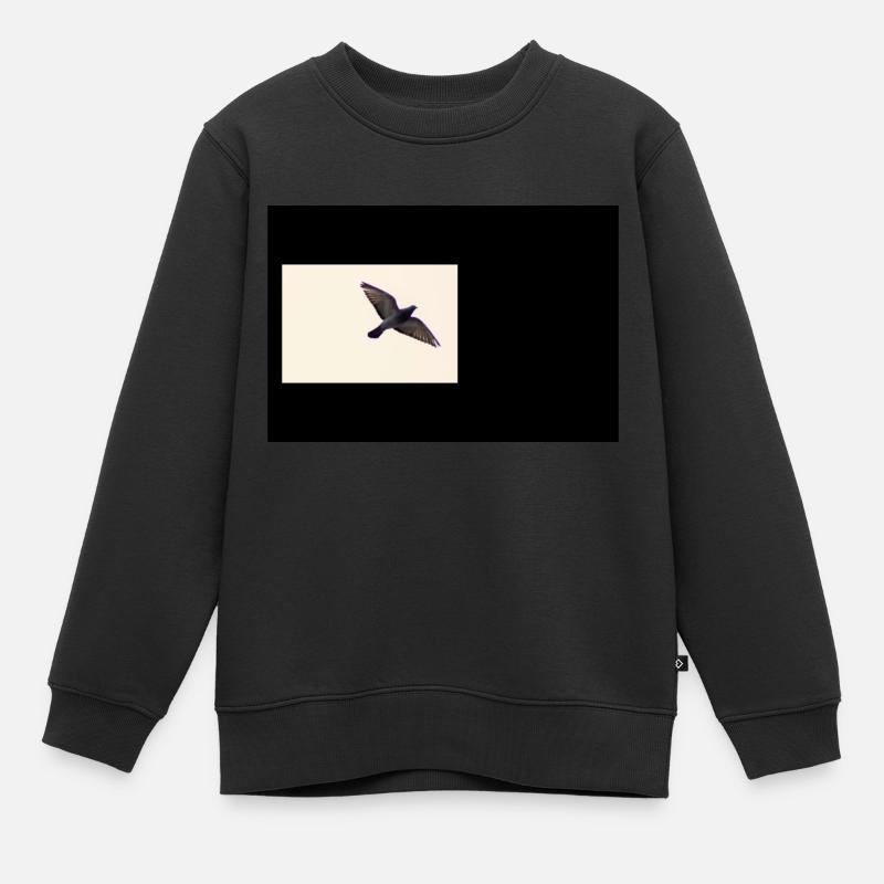Basic Streetwear - Sweat Premium enfant bio - noir