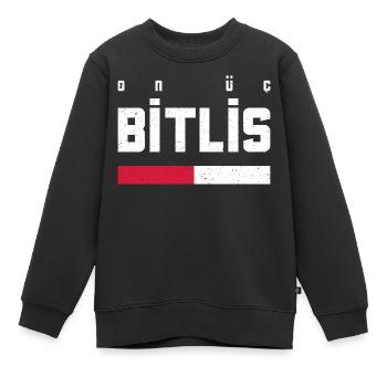 Bitlis 13 Turquie Turkiye TR Gift Holiday - Sweat Premium enfant bio - noir - Devant - AI Model Kid Female (0cm)