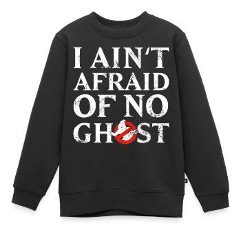 Ghostbusters Keine Angst Vor Geistern - Kinder Premium Organic Sweatshirt - Schwarz - Vorne - AI Model Kid Female (0cm)