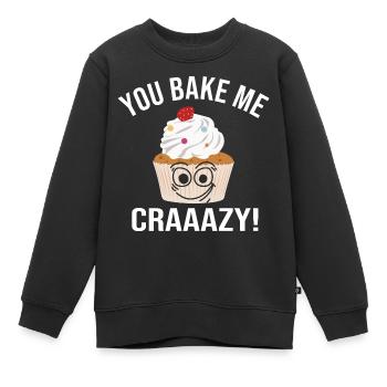 Bäcker Konditor - Kinder Premium Organic Sweatshirt - Schwarz - Vorne - AI Model Kid Female (0cm)