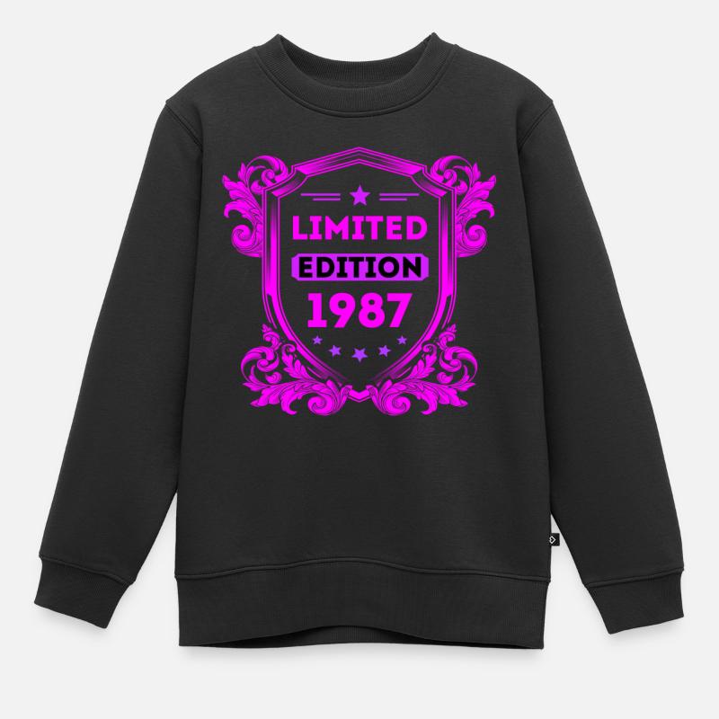 1987 - Sweat Premium enfant bio - noir