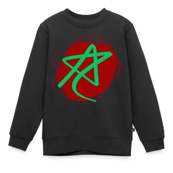 Maroc - Sweat Premium enfant bio - noir - Devant - AI Model Kid Female (0cm)