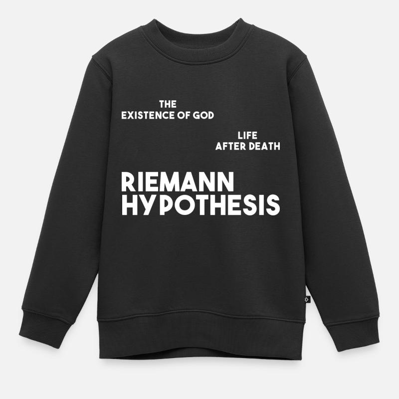Mathematik Geschenk Nerd Lehrer Mathelehrer Mathe - Kinder Premium Organic Sweatshirt - Schwarz
