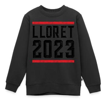 Lloret De Mar 2023 - Kinder Premium Organic Sweatshirt - Schwarz - Vorne - AI Model Kid Female (0cm)