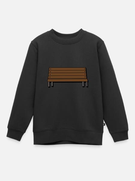 Banc - Sweat Premium enfant bio - noir
