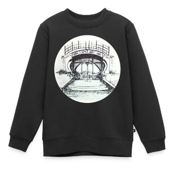 Lohnhalle Zeche Zollern Dortmund - Kinder Premium Organic Sweatshirt - Schwarz - Vorne - AI Model Kid Female (0cm)