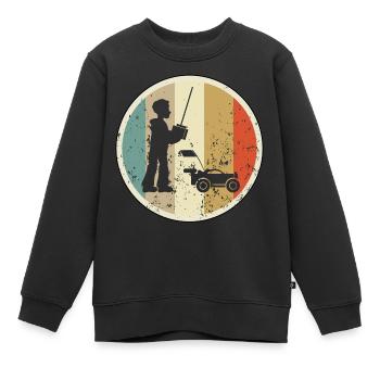 RC Rennauto Buggy Racer Ferngesteuertes Auto - Kinder Premium Organic Sweatshirt - Schwarz - Vorne - AI Model Kid Female (0cm)