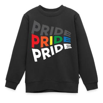 Gay Homosexuell Schwul Lespisch LGBT - Kinder Premium Organic Sweatshirt - Schwarz - Vorne - AI Model Kid Female (0cm)